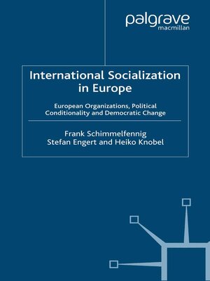 cover image of International Socialization in Europe